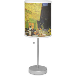 Cafe Terrace at Night (Van Gogh 1888) 7" Drum Lamp with Shade Polyester