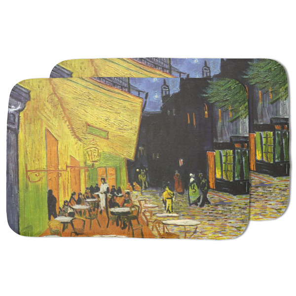 Cafe Terrace at Night (Van Gogh 1888) Drying Dish Mat - MAIN