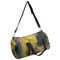 Cafe Terrace at Night (Van Gogh 1888) Duffle bag with side mesh pocket