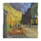Cafe Terrace at Night (Van Gogh 1888) Duvet Cover - Queen - Front
