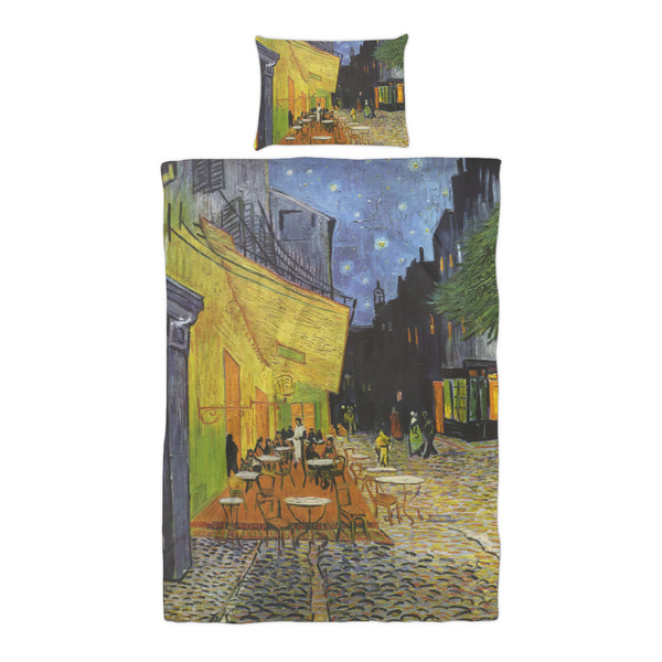 Cafe Terrace at Night (Van Gogh 1888) Duvet Cover Set - Twin XL - Alt Approval