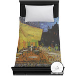 Cafe Terrace at Night (Van Gogh 1888) Duvet Cover - Twin XL