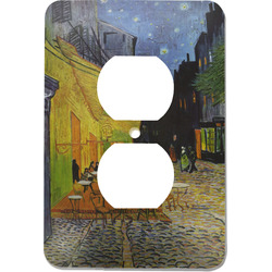 Cafe Terrace at Night (Van Gogh 1888) Electric Outlet Plate