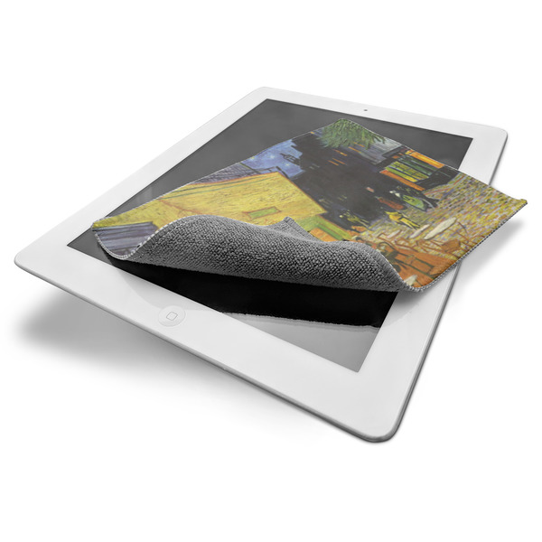 Cafe Terrace at Night (Van Gogh 1888) Electronic Screen Wipe - iPad