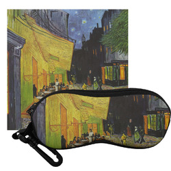 Cafe Terrace at Night (Van Gogh 1888) Eyeglass Case & Cloth