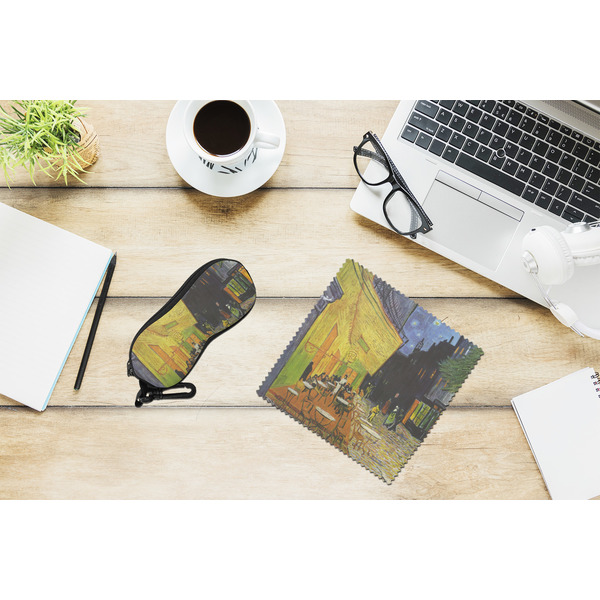 Cafe Terrace at Night (Van Gogh 1888) Eyeglass Case and Cloth Set - LIFESTYLE