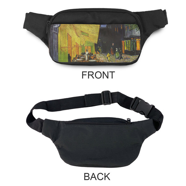 Cafe Terrace at Night (Van Gogh 1888) Fanny Packs - APPROVAL