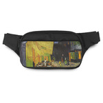 Cafe Terrace at Night (Van Gogh 1888) Fanny Pack - Modern Style