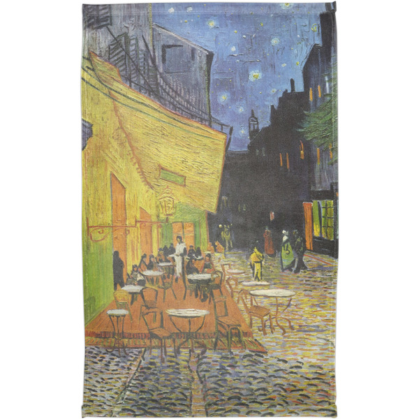 Cafe Terrace at Night (Van Gogh 1888) Finger Tip Towel - Full Print - Approval