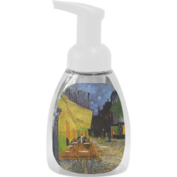 Cafe Terrace at Night (Van Gogh 1888) Foam Soap Bottle - White