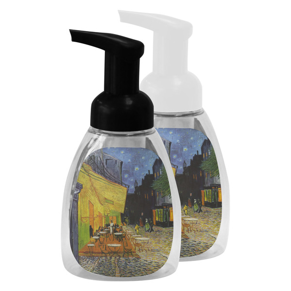 Cafe Terrace at Night (Van Gogh 1888) Foam Soap Bottles - Main