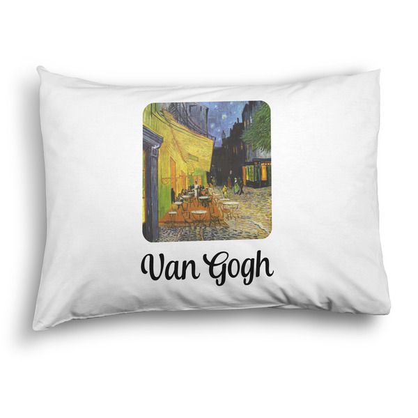 Custom Cafe Terrace at Night (Van Gogh 1888) Pillow Case - Standard - Graphic