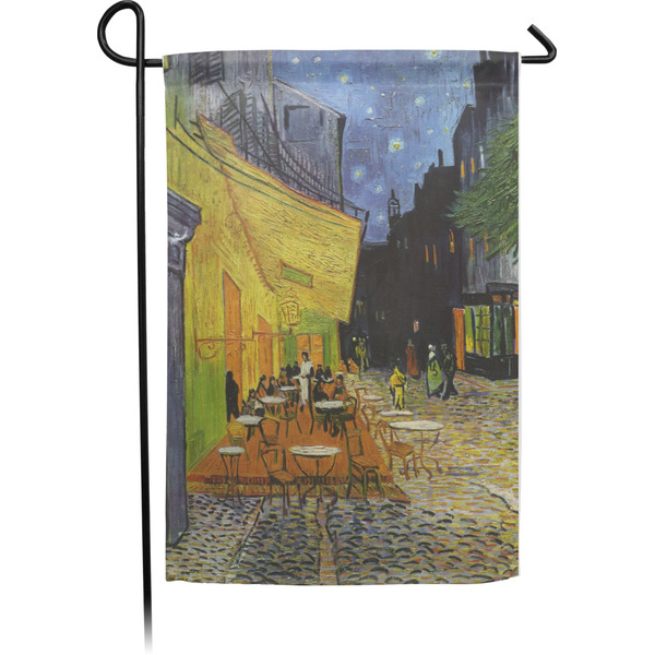 Custom Cafe Terrace at Night (Van Gogh 1888) Garden Flag