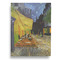 Cafe Terrace at Night (Van Gogh 1888) Garden Flags - Large - Double Sided - BACK