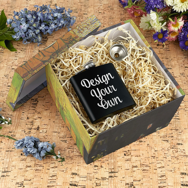 Cafe Terrace at Night (Van Gogh 1888) Gift Boxes with Lid - Canvas Wrapped - X-Large - In Context