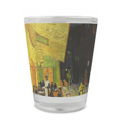 Cafe Terrace at Night (Van Gogh 1888) Glass Shot Glass - 1.5 oz - Set of 4
