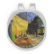 Cafe Terrace at Night (Van Gogh 1888) Golf Ball Marker - Hat Clip - Silver