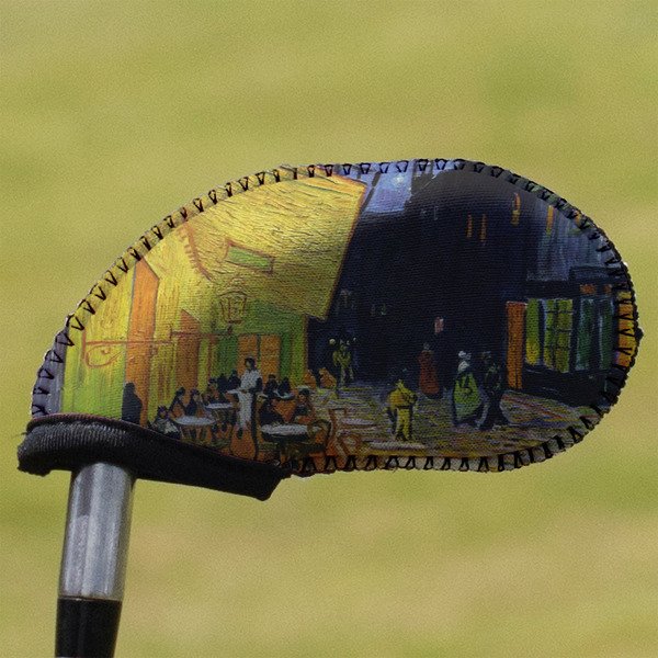 Custom Cafe Terrace at Night (Van Gogh 1888) Golf Club Iron Cover