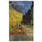 Cafe Terrace at Night (Van Gogh 1888) Golf Towel - Front (Large)