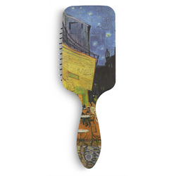 Cafe Terrace at Night (Van Gogh 1888) Hair Brush