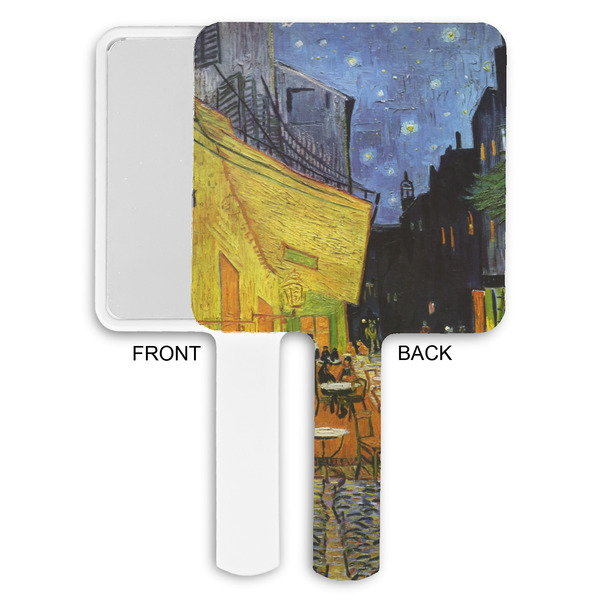 Cafe Terrace at Night (Van Gogh 1888) Hand Mirrors - Approval