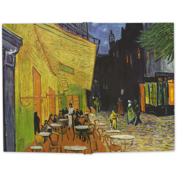 Cafe Terrace at Night (Van Gogh 1888) Hard Cover Journal - Apvl