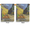Cafe Terrace at Night (Van Gogh 1888) House Flags - Double Sided - APPROVAL