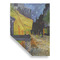Cafe Terrace at Night (Van Gogh 1888) House Flags - Double Sided - FRONT FOLDED