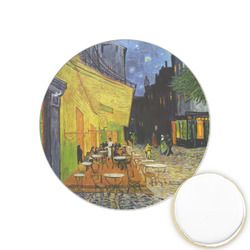 Cafe Terrace at Night (Van Gogh 1888) Printed Cookie Topper - 1.25"