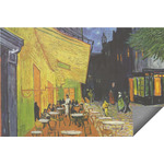Cafe Terrace at Night (Van Gogh 1888) Indoor / Outdoor Rug - 3'x5'