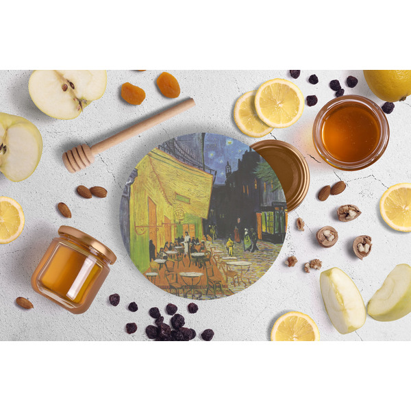 Cafe Terrace at Night (Van Gogh 1888) Jar Opener - Lifestyle Image
