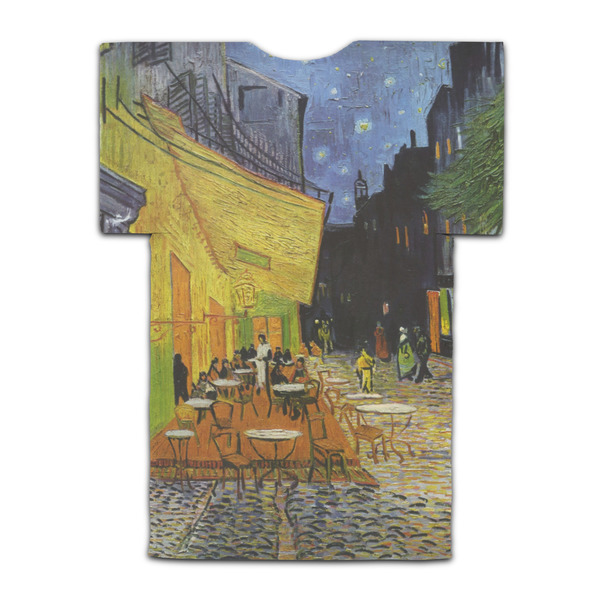 Cafe Terrace at Night (Van Gogh 1888) Jersey Bottle Cooler - BACK (flat)