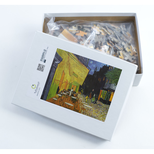 Cafe Terrace at Night (Van Gogh 1888) Jigsaw Puzzle 252 Piece - Box