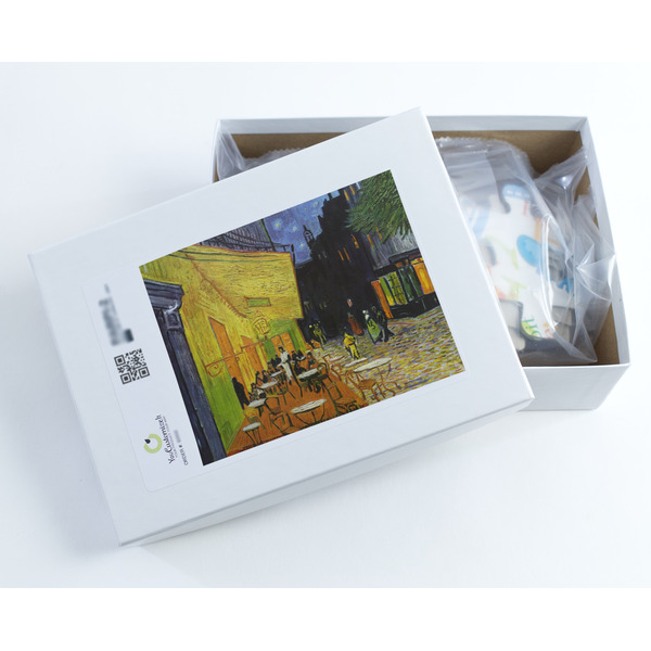 Cafe Terrace at Night (Van Gogh 1888) Jigsaw Puzzle 30 Piece - Box