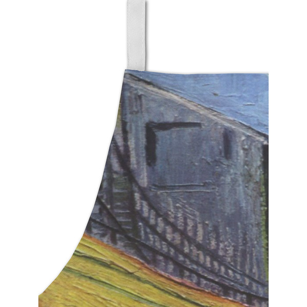 Cafe Terrace at Night (Van Gogh 1888) Kid's Aprons - Detail