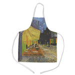 Cafe Terrace at Night (Van Gogh 1888) Kid's Apron - Medium