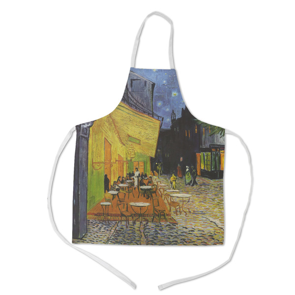Custom Cafe Terrace at Night (Van Gogh 1888) Kid's Apron - Medium