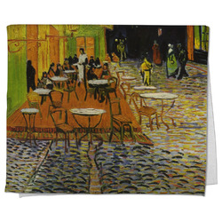 Cafe Terrace at Night (Van Gogh 1888) Kitchen Towel - Poly Cotton