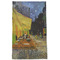 Cafe Terrace at Night (Van Gogh 1888) Kitchen Towel - Poly Cotton - Full Front