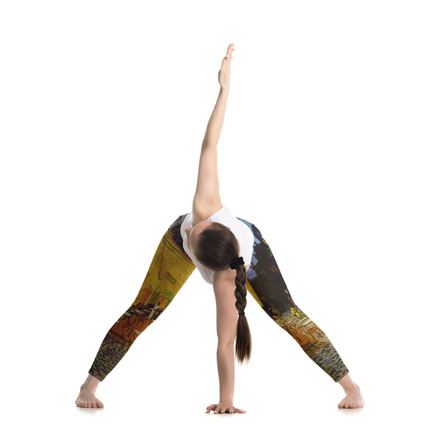 Cafe Terrace at Night (Van Gogh 1888) Ladies Leggings - LIFESTYLE