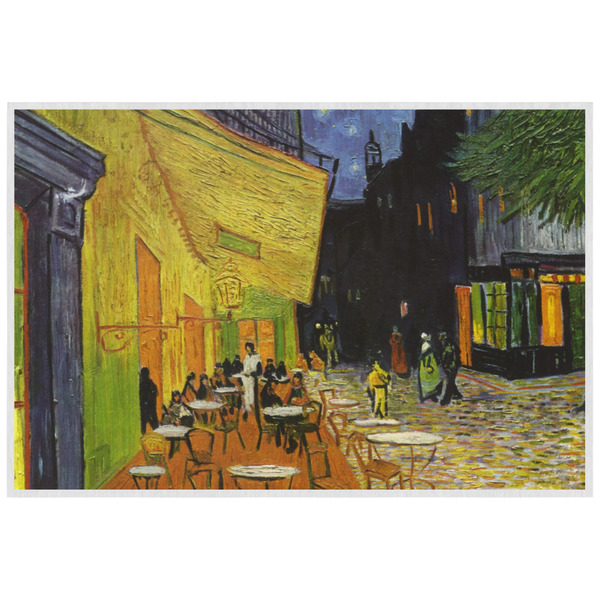 Custom Cafe Terrace at Night (Van Gogh 1888) Laminated Placemat