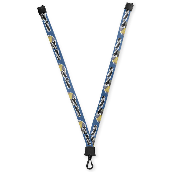 Custom Cafe Terrace at Night (Van Gogh 1888) Lanyard
