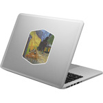 Cafe Terrace at Night (Van Gogh 1888) Laptop Decal