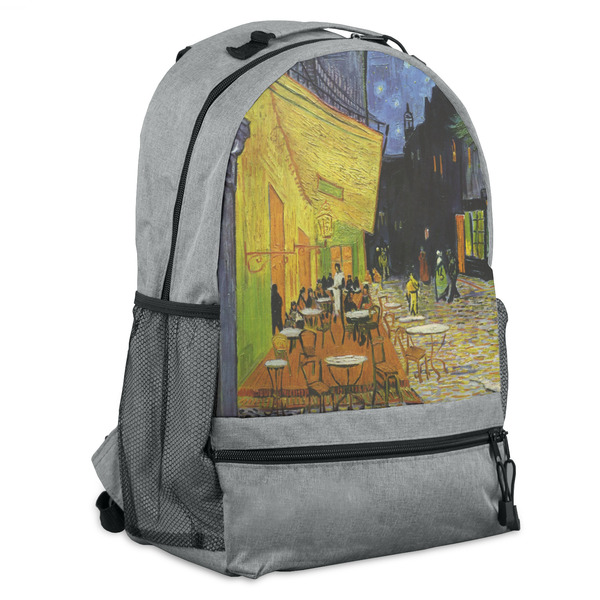 Custom Cafe Terrace at Night (Van Gogh 1888) Backpack