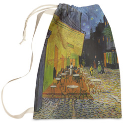 Cafe Terrace at Night (Van Gogh 1888) Laundry Bag - Large