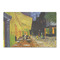Cafe Terrace at Night (Van Gogh 1888) Large Rectangle Car Magnets- Front/Main/Approval