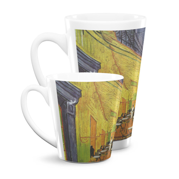 Cafe Terrace at Night (Van Gogh 1888) Latte Mugs Main
