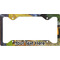 Cafe Terrace at Night (Van Gogh 1888) License Plate Frame - Style C