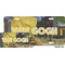 Cafe Terrace at Night (Van Gogh 1888) License Plate - Sizes - Four Holes