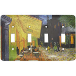 Cafe Terrace at Night (Van Gogh 1888) Light Switch Cover (4 Toggle Plate)